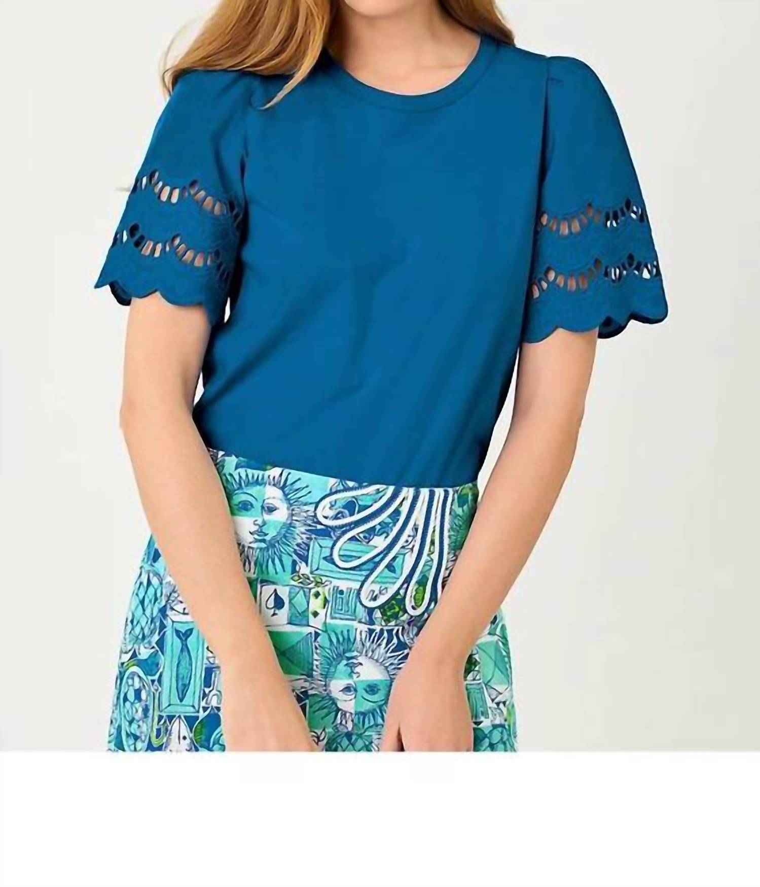 Lilly Pulitzer - Sebene Eyelet Knit Top