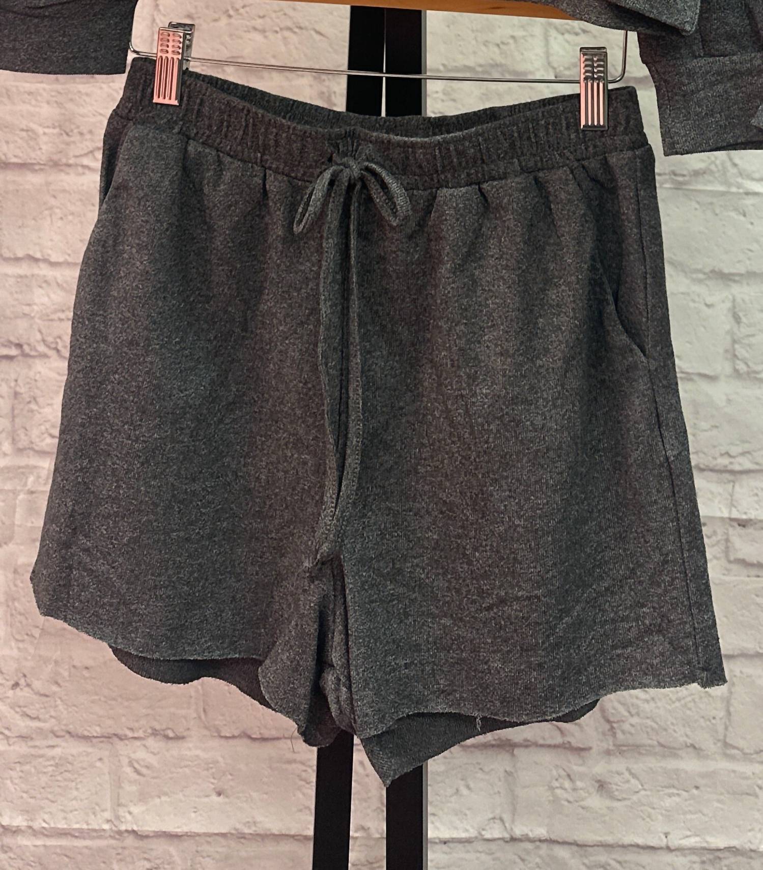 By The River - Women's Puff Sleeve Crewneck & Drawstring Short Set