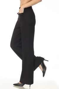 Joseph Ribkoff - Bow Pockets Pull On Flared Pant