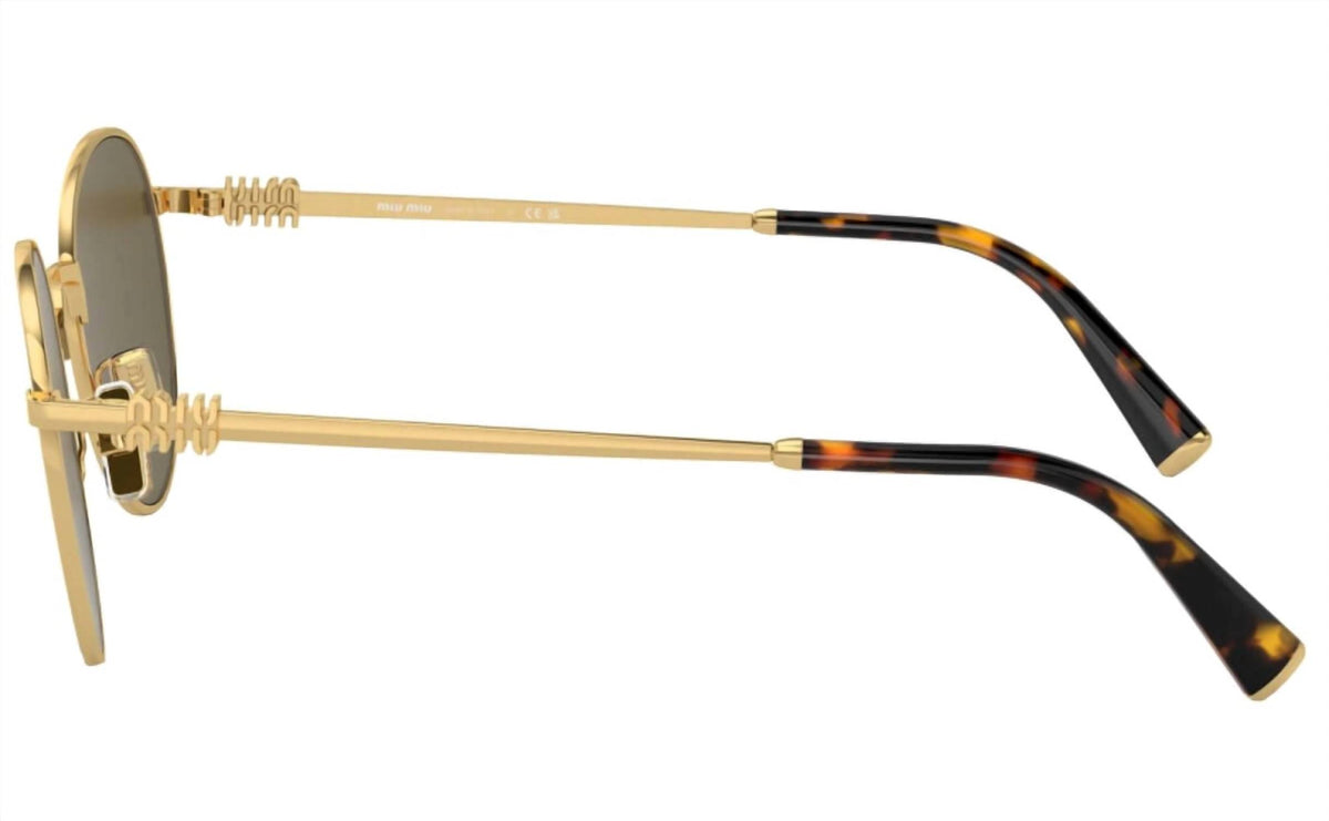 Miu Miu - Women's 0mu 55zs Round Sunglasses