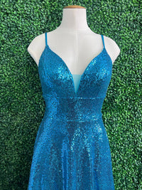 Amarra - Soft Sequin Prom Dress Ballgown