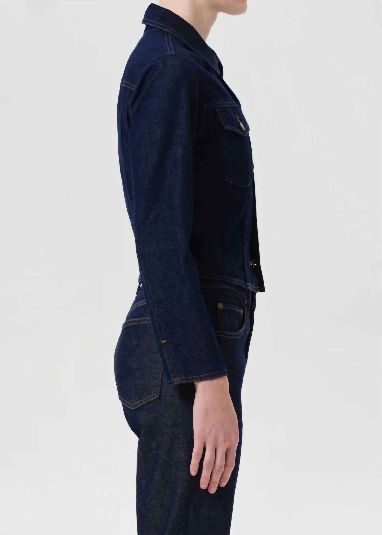 Agolde - Contoured Long Sleeve Jacket