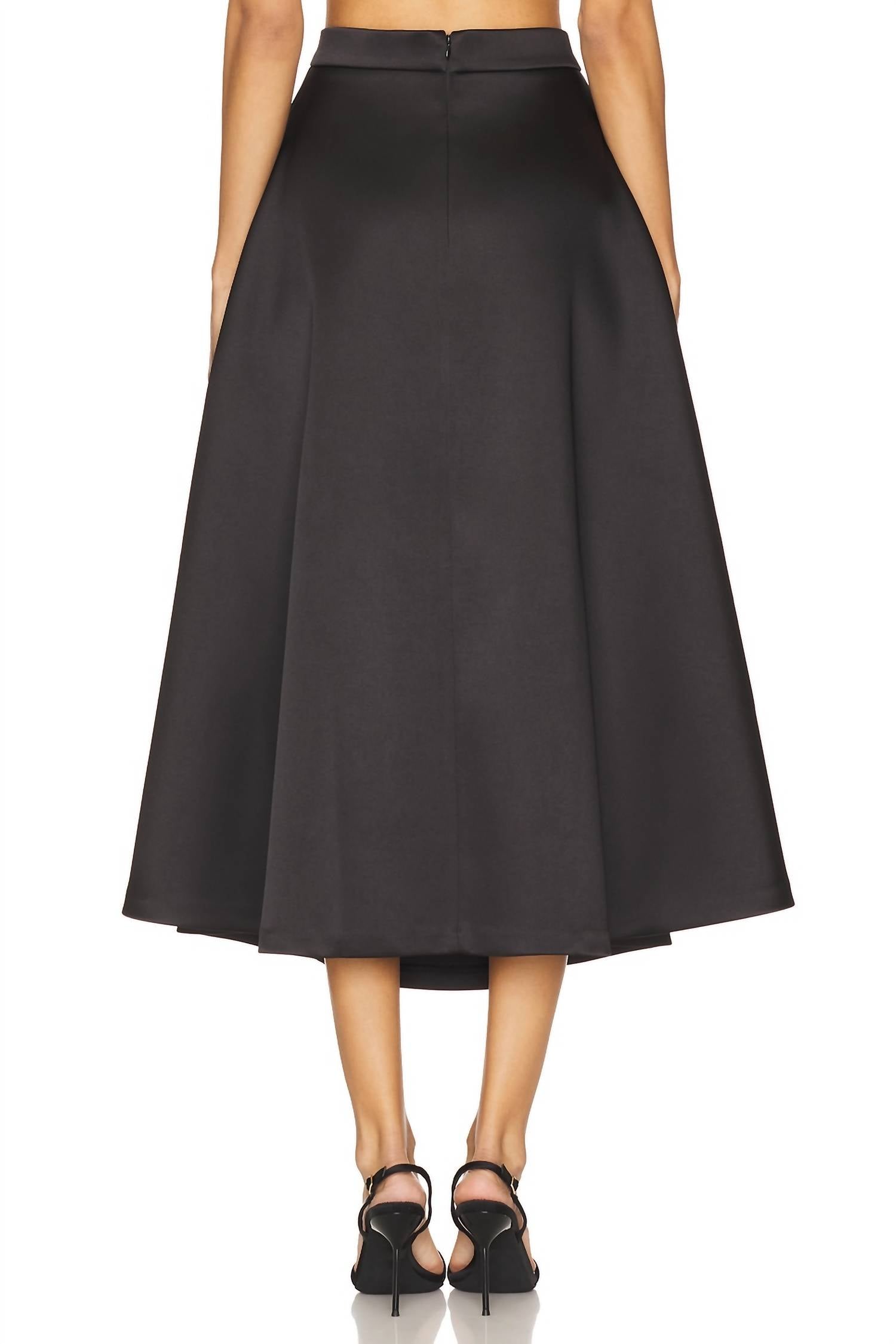 Rohe - Voluminous A-line Satin Skirt