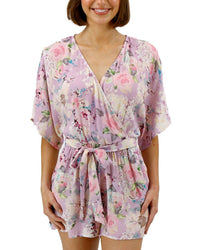 Grace And Lace - Sweetest Flowy Sleeves Romper