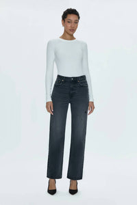 Pistola - Cassie Super High Rise Straight Jeans