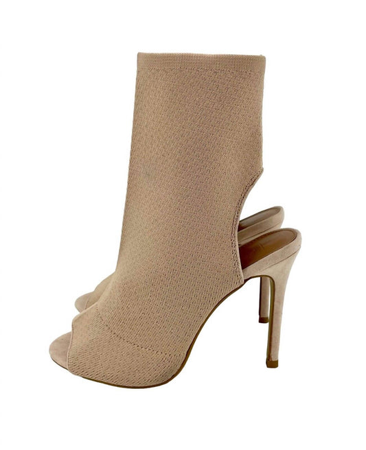 Topshop - Women's Open Toe Open Heel Sock Booties