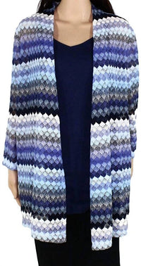 Kasper - Women's Knit Sheer Cardigan