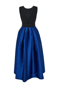 SACHIN & BABI Women's Sleeveless Evening Gown in blue black - women's dress - view 4
