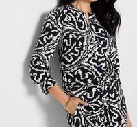 Nic + Zoe - Leaf Double Crepe Top