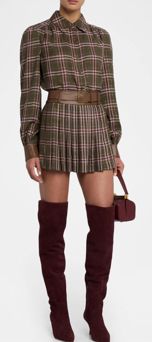 Ramy Brook - Jeremy Taylor Plaid Blouse