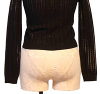 Berenice - Women's Gecko Open Weave Cardigan Top