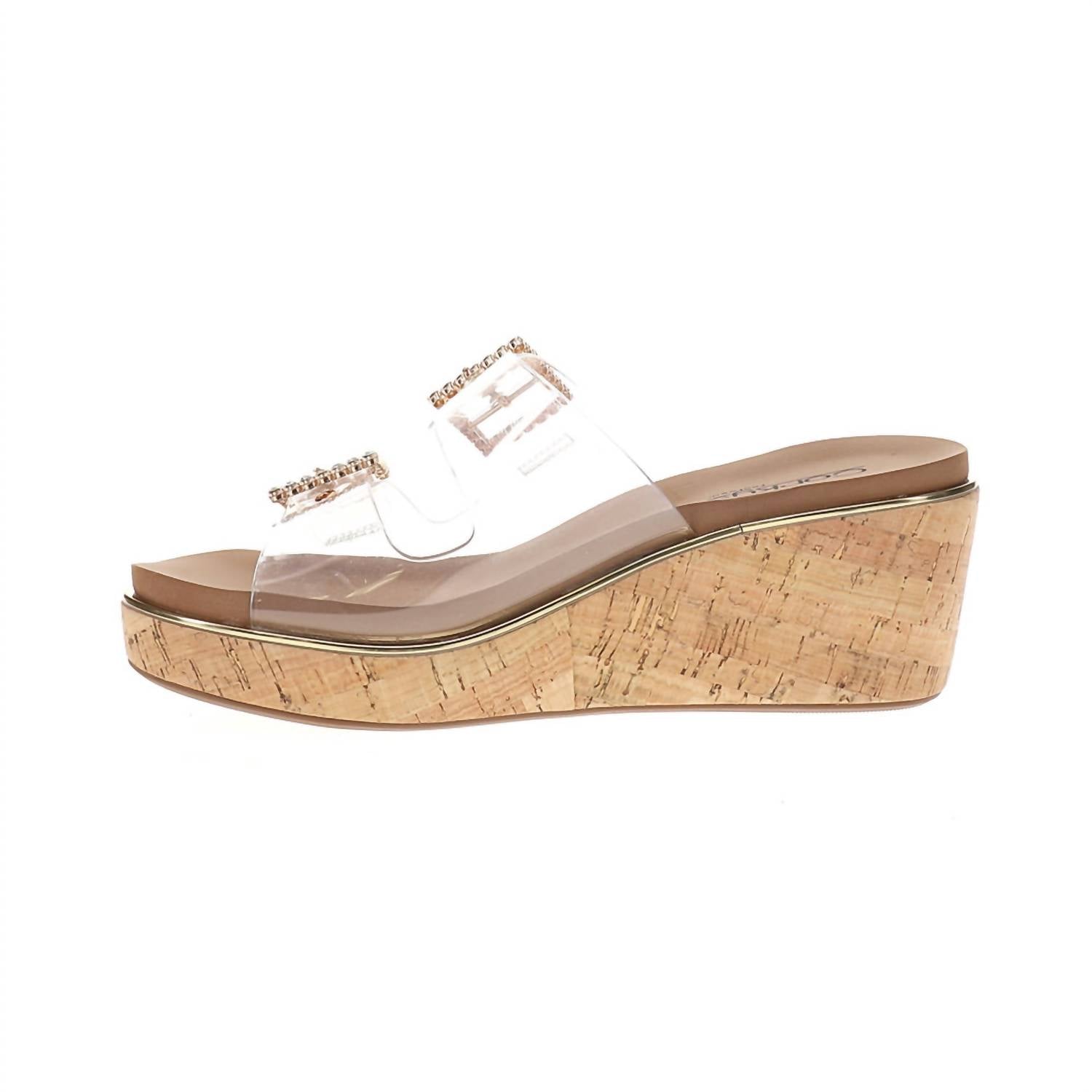 Corkys Footwear - Women's Twinsie Rhinestone Wedge Sandals
