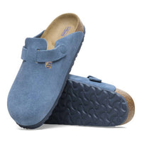 Birkenstock - Men's Boston Soft Footbed Suede Leather Clogs