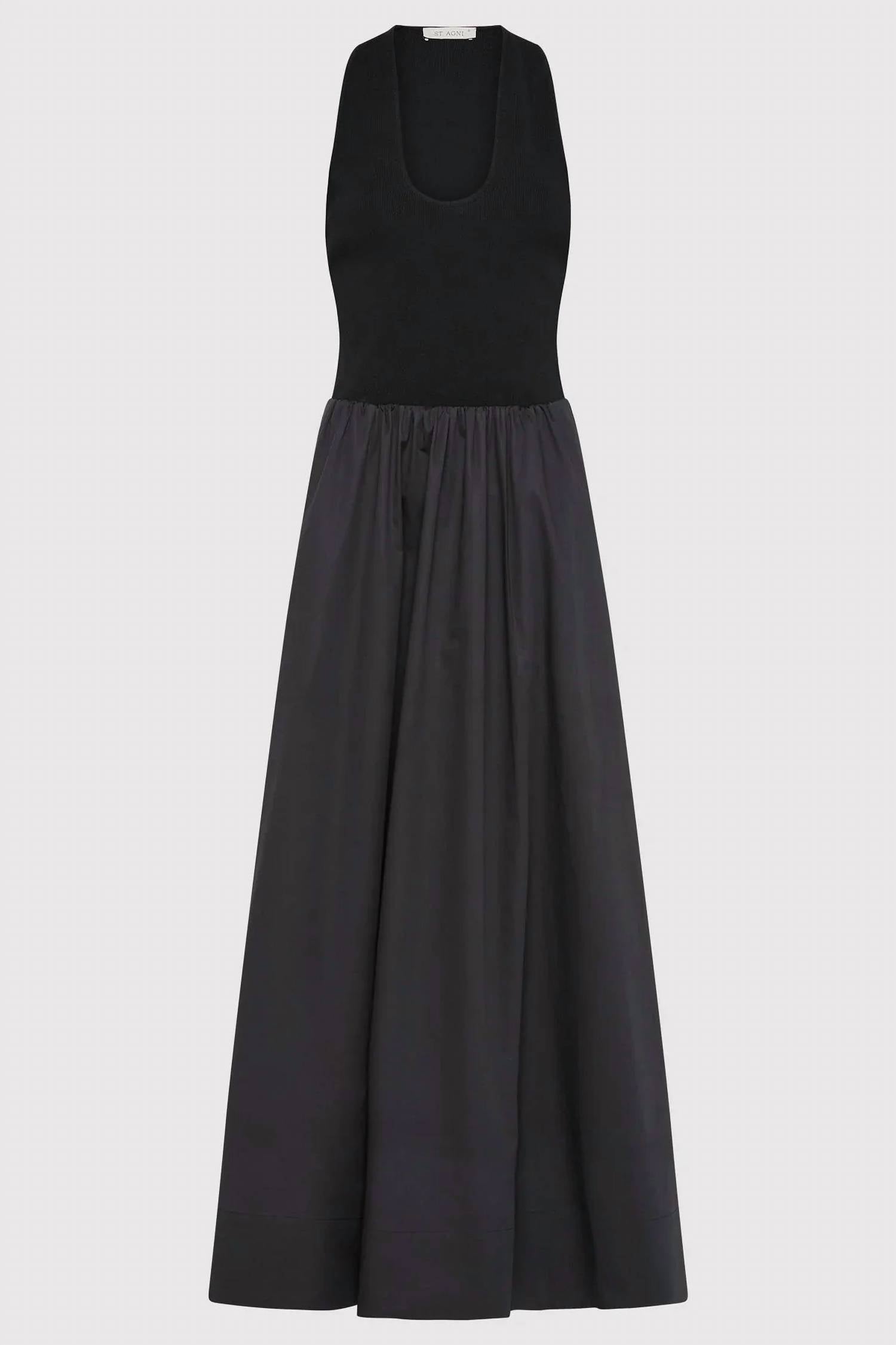 St. Agni - Plunge Neck Dress