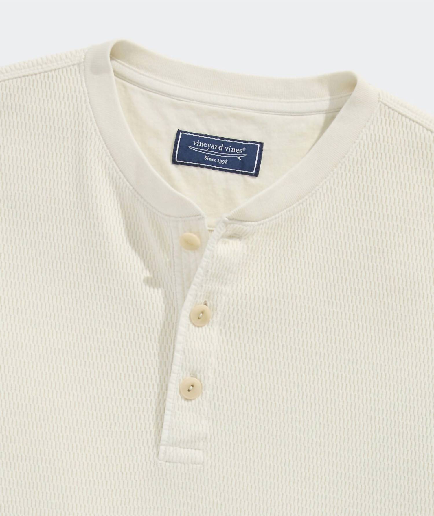 Vineyard Vines - Men's Garment-dyed Waffle Henley Shirt