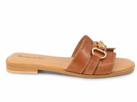 Chocolat Blu - Women's Baz Leather Flats