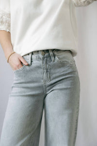 Flying Monkey - Montego Bay High Rise Wide Leg Jeans