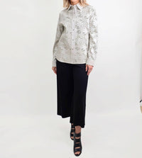 Blu Ice - Perforated Shirt Jacket