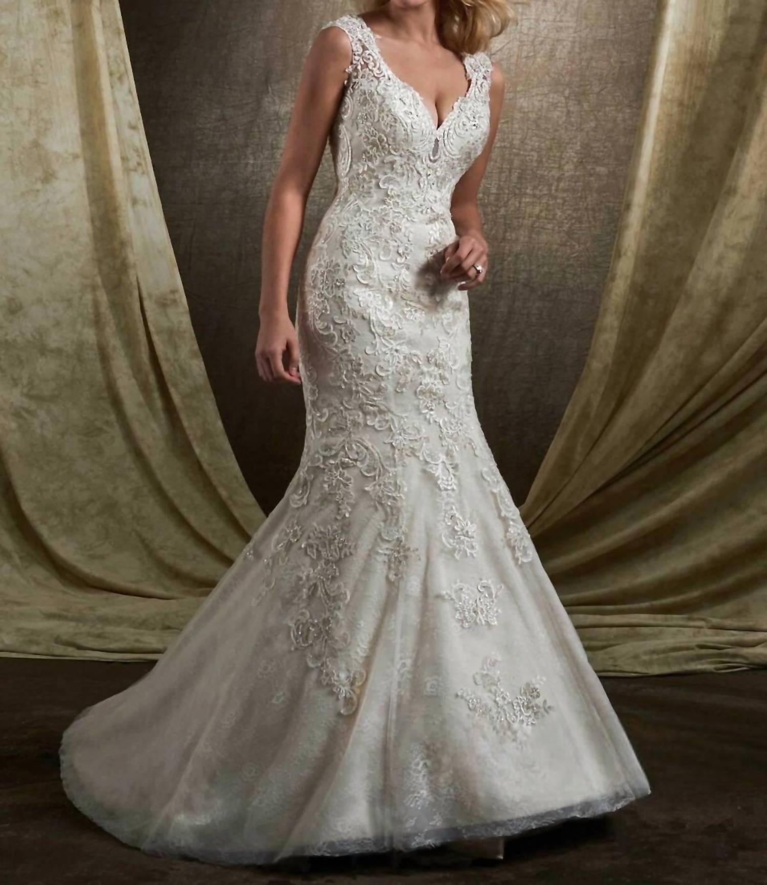 Mary'S Bridal - Low Back Mermaid Dress