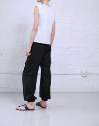 Inessa Luxe Logo Shoulder Pad Tee