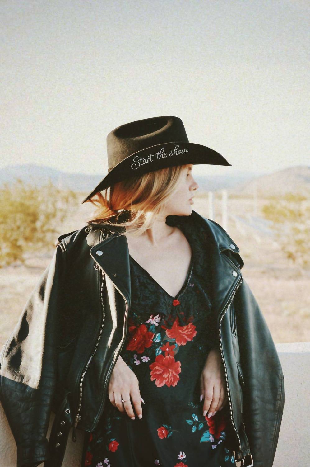 Wild as Heck Start The Show Cowboy Hat in black - women's hat