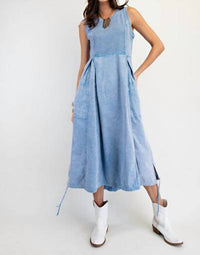 Easel - Cargo Maxi Dress
