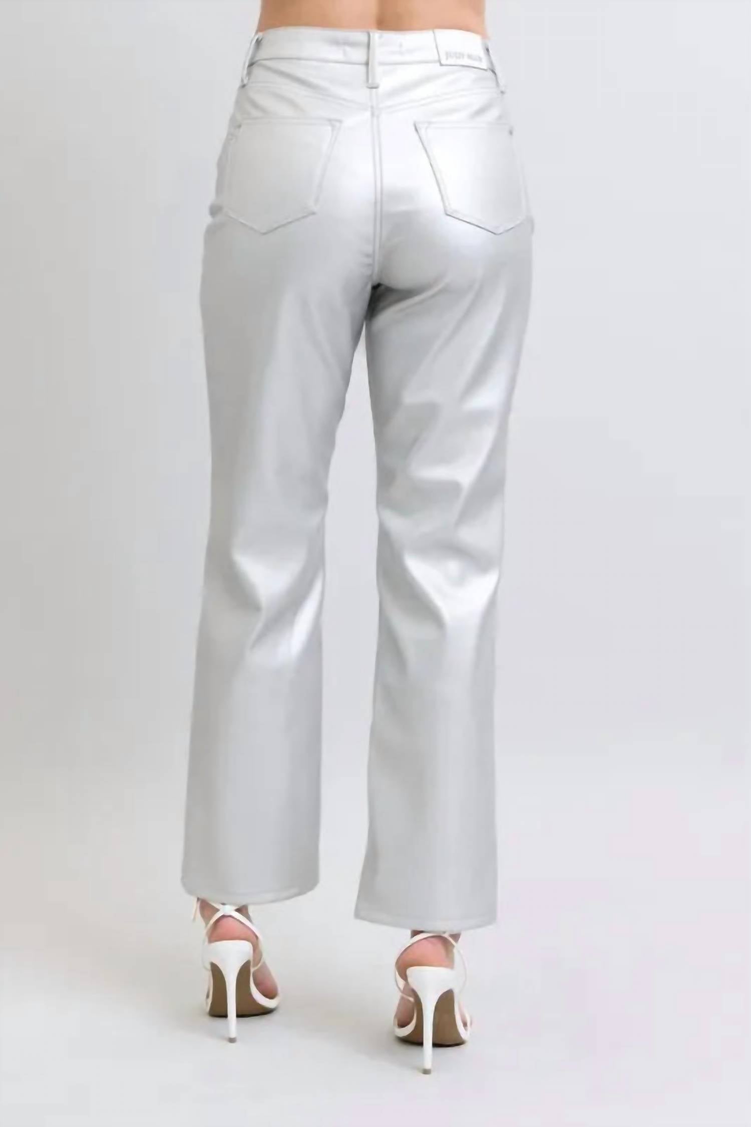 Judy Blue - High Waist Faux Leather Pant