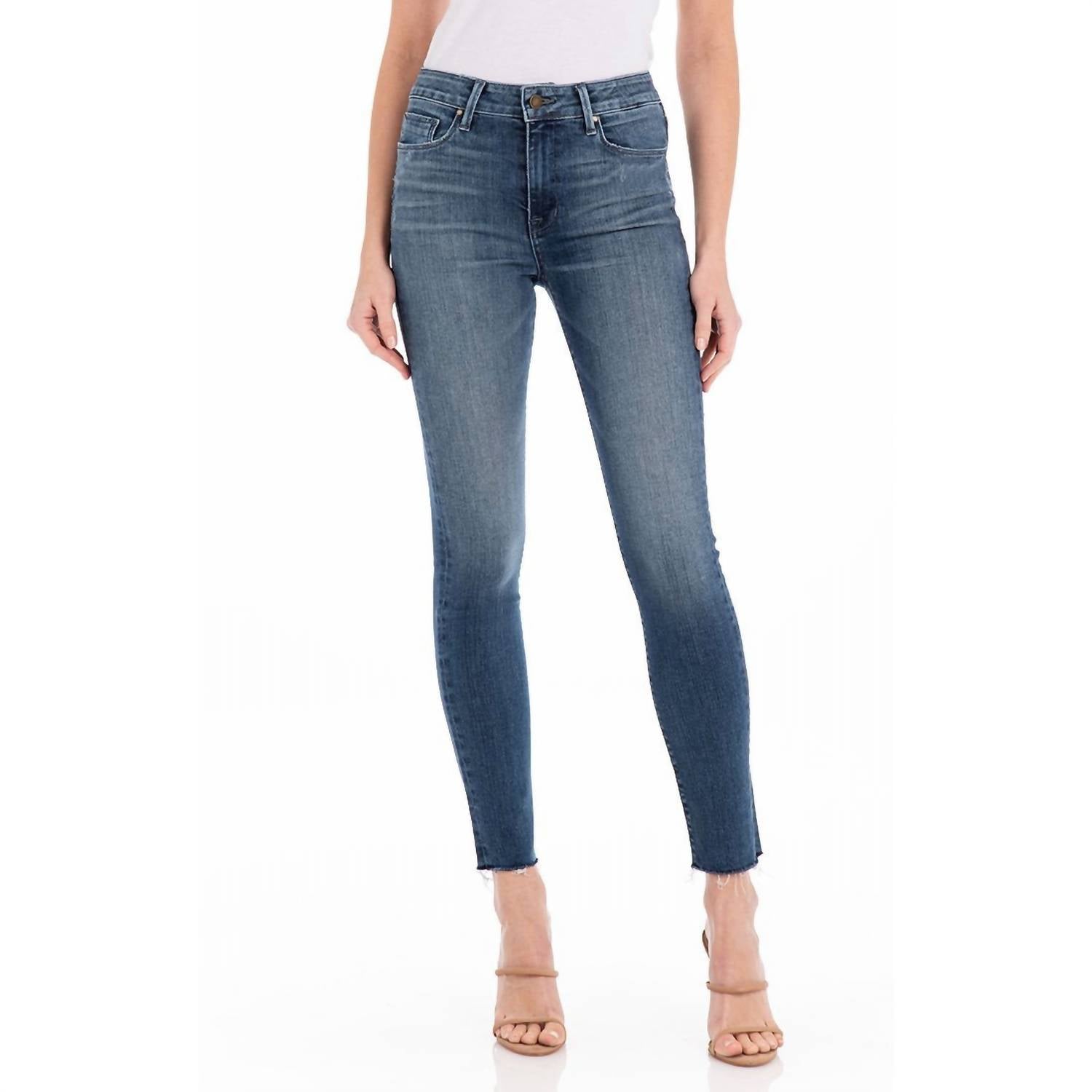 FIDELITY Gwen High Rise Skinny Jean in nobu - women's jeans