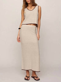 Z Supply - Yessenia Whipstitch Maxi Skirt