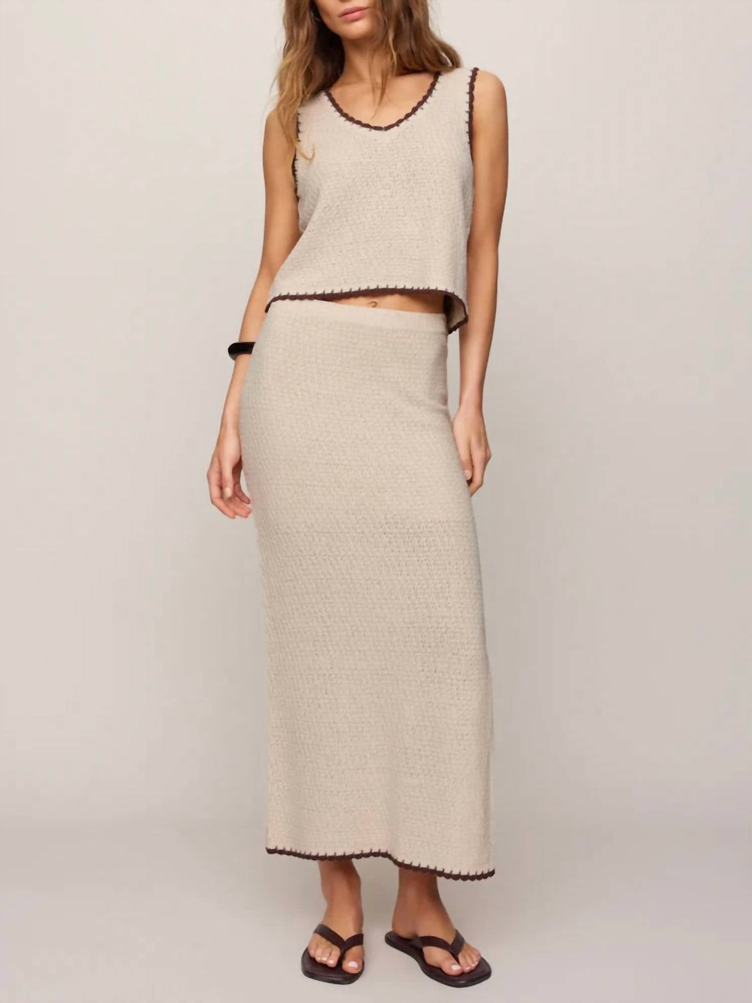 Z Supply - Yessenia Whipstitch Skirt