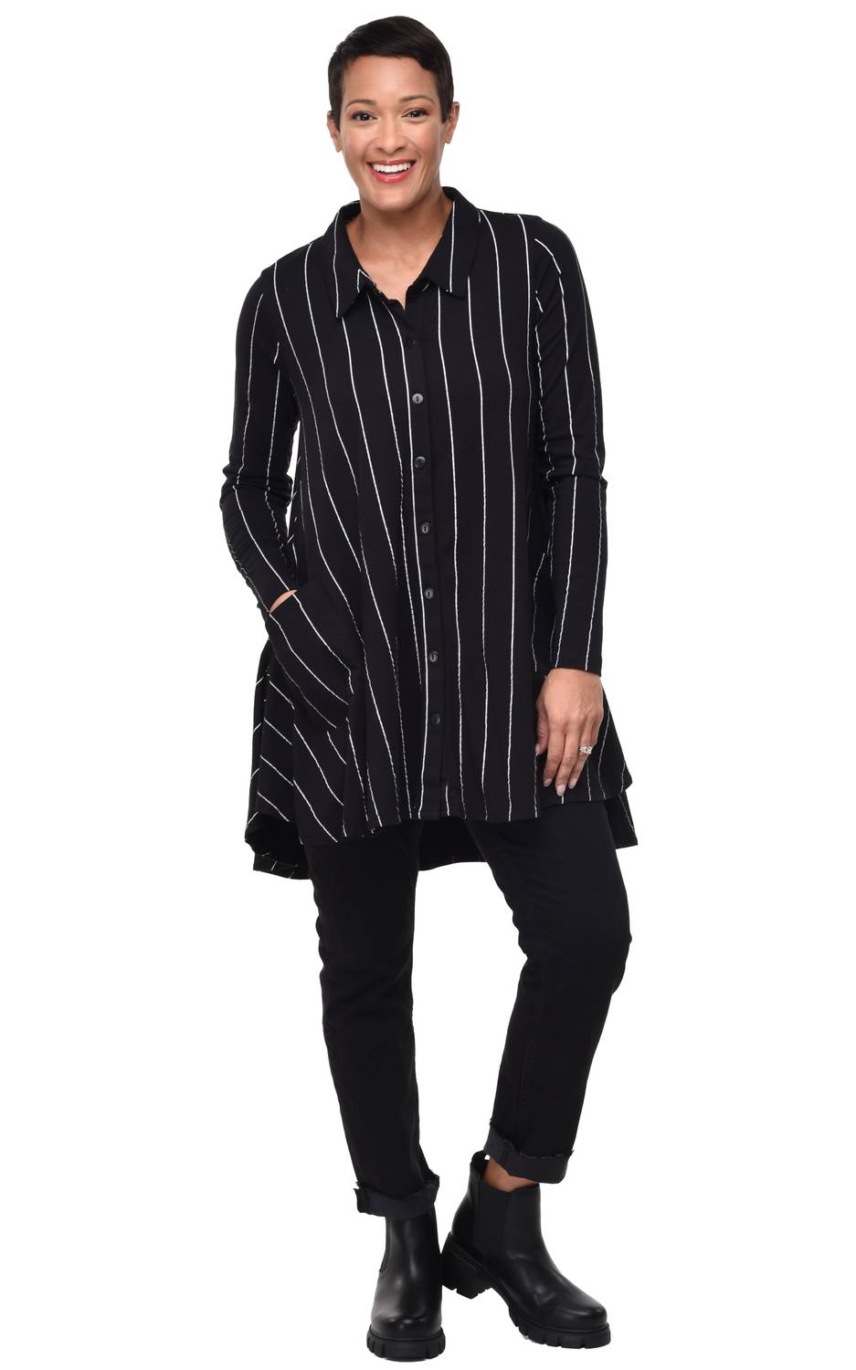 Tulip Clothing - Lauryn Button Down Top