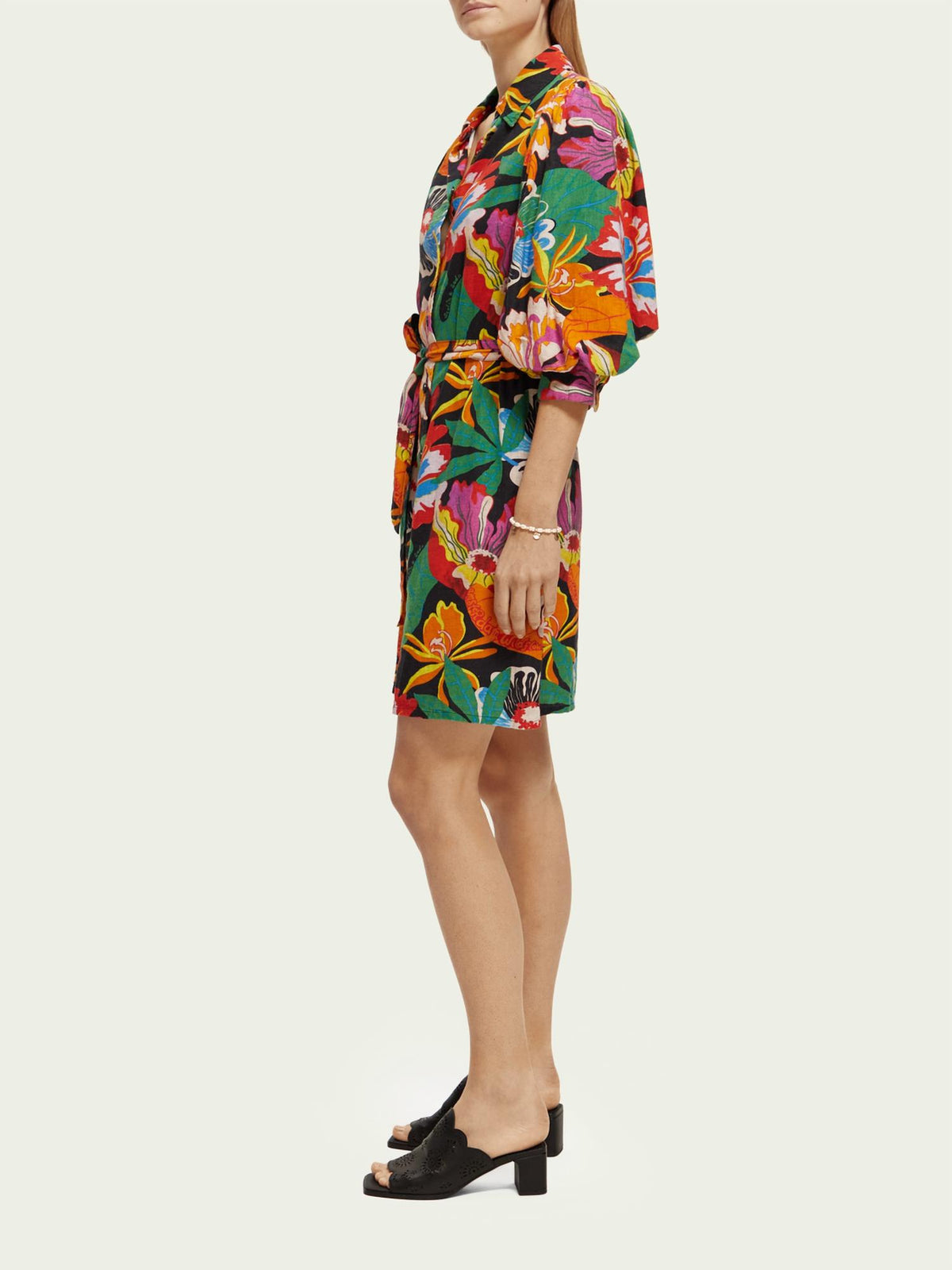 Scotch & Soda - CASSIE LINEN BLEND DRESS