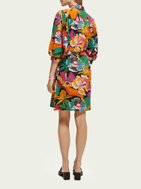 Scotch & Soda - CASSIE LINEN BLEND DRESS