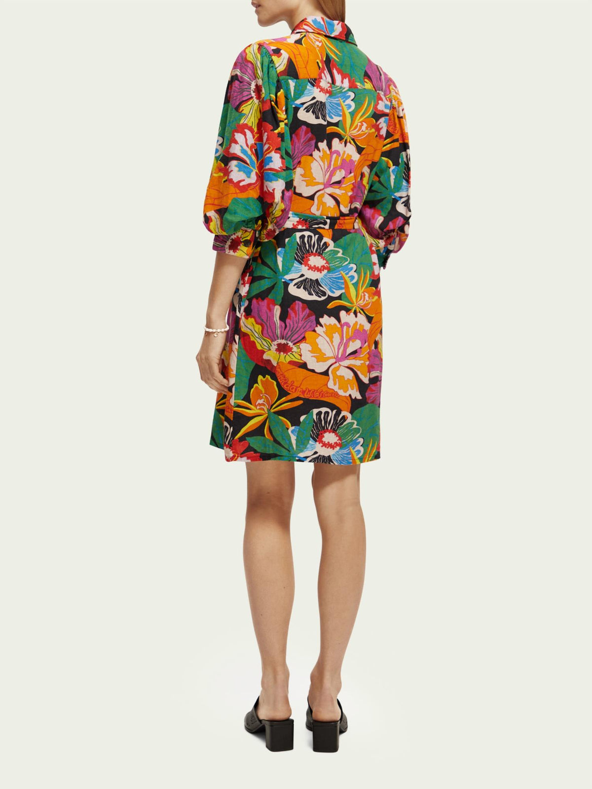 Scotch & Soda - CASSIE LINEN BLEND DRESS