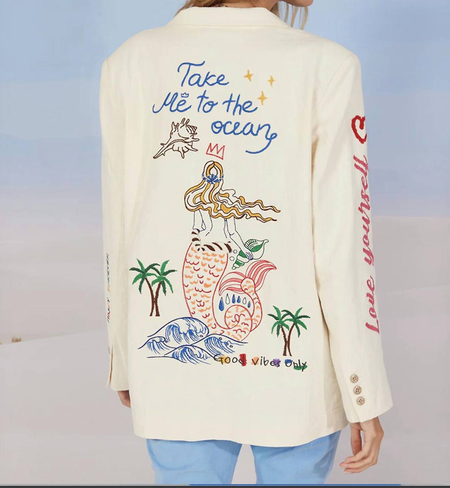 Me369 - FREYA LINEN TAKE ME TO THE OCEAN