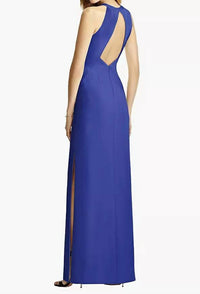 Dessy - Crepe Long Formal Dress