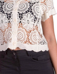 Gigi Moda - Diletta Crochet Cardigan