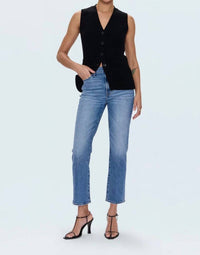 Pistola - Bri High Rise Slim Straight Jeans