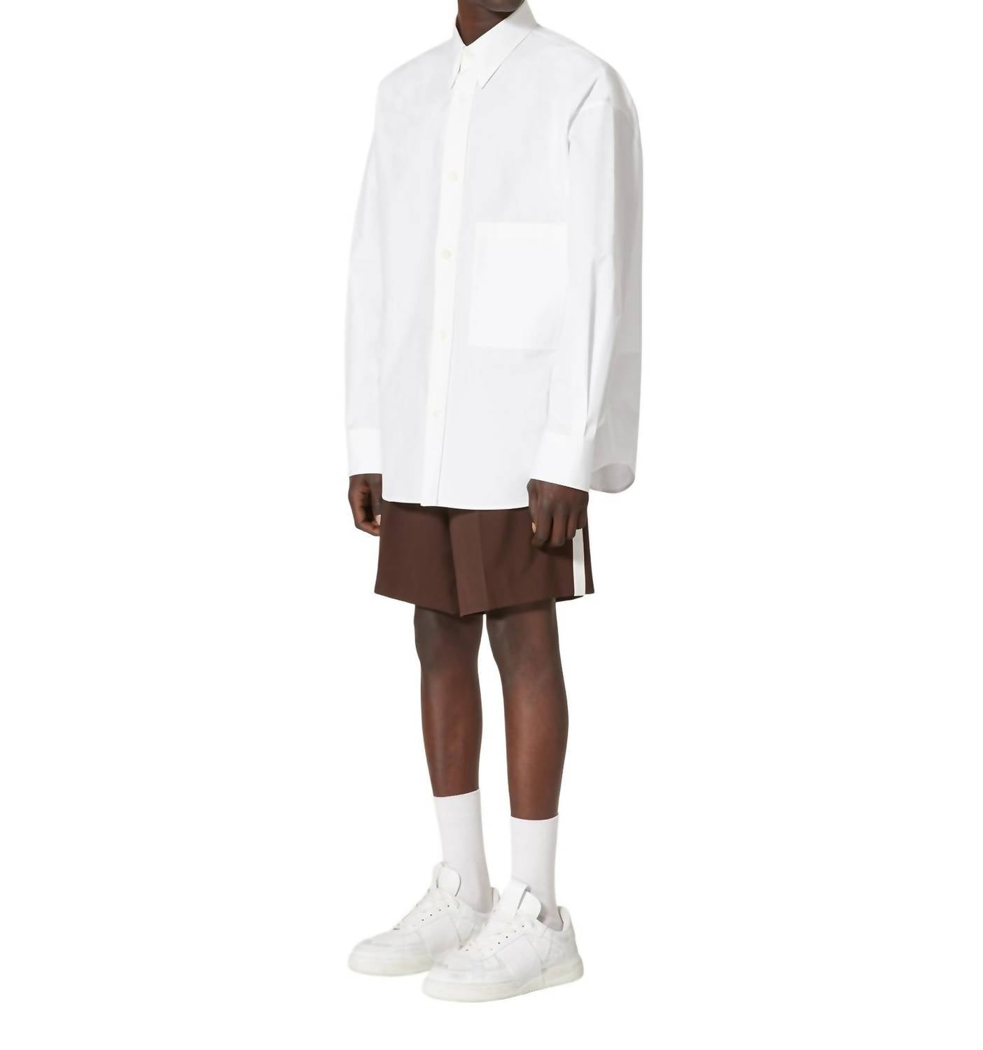 Valentino - Men's Tech Wool Bermuda Shorts