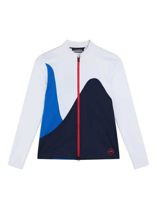 J.Lindeberg - SWIRL FULL ZIP MID LAYER
