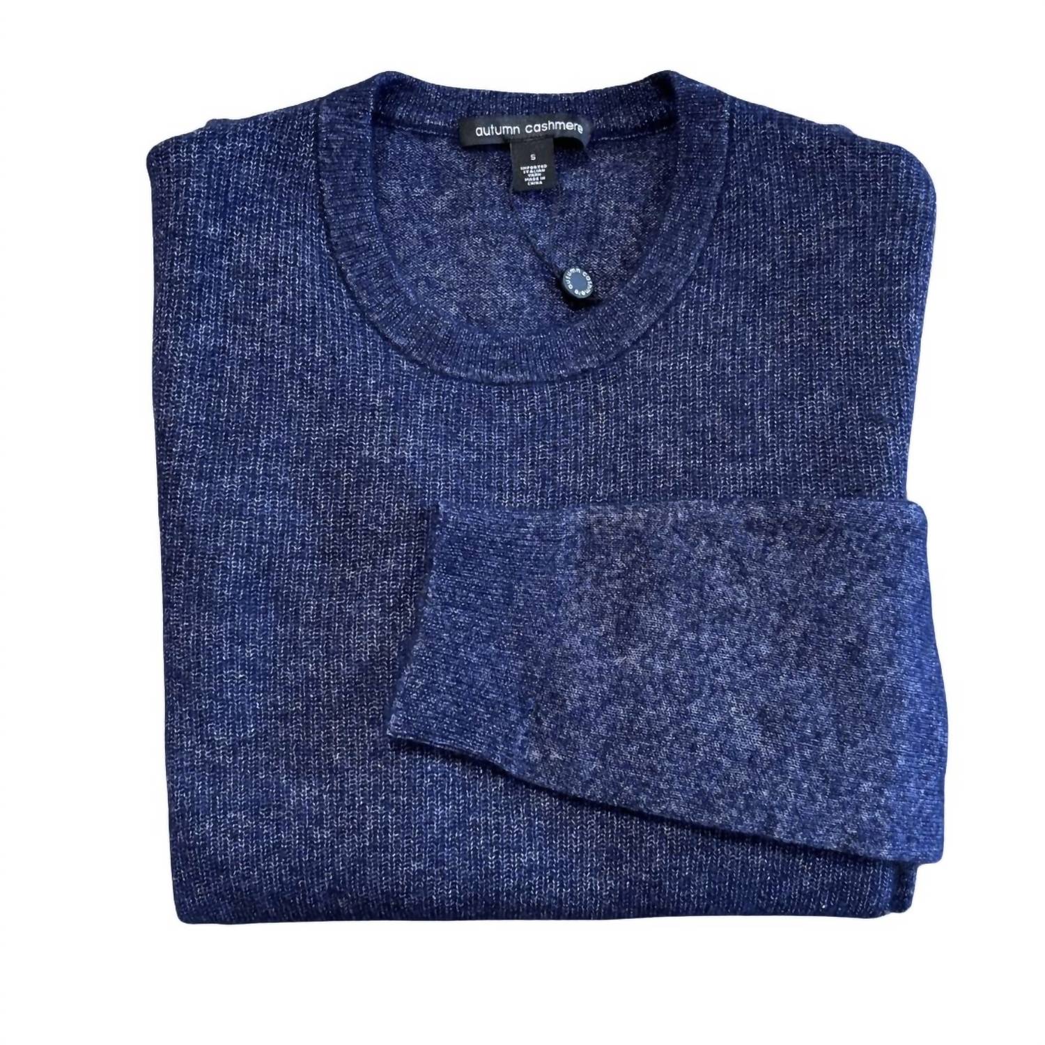 Autumn Cashmere - Men's Cashmere Crewneck Sweater