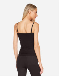 Michael Lauren - Lonza Spaghetti Cut Out Top