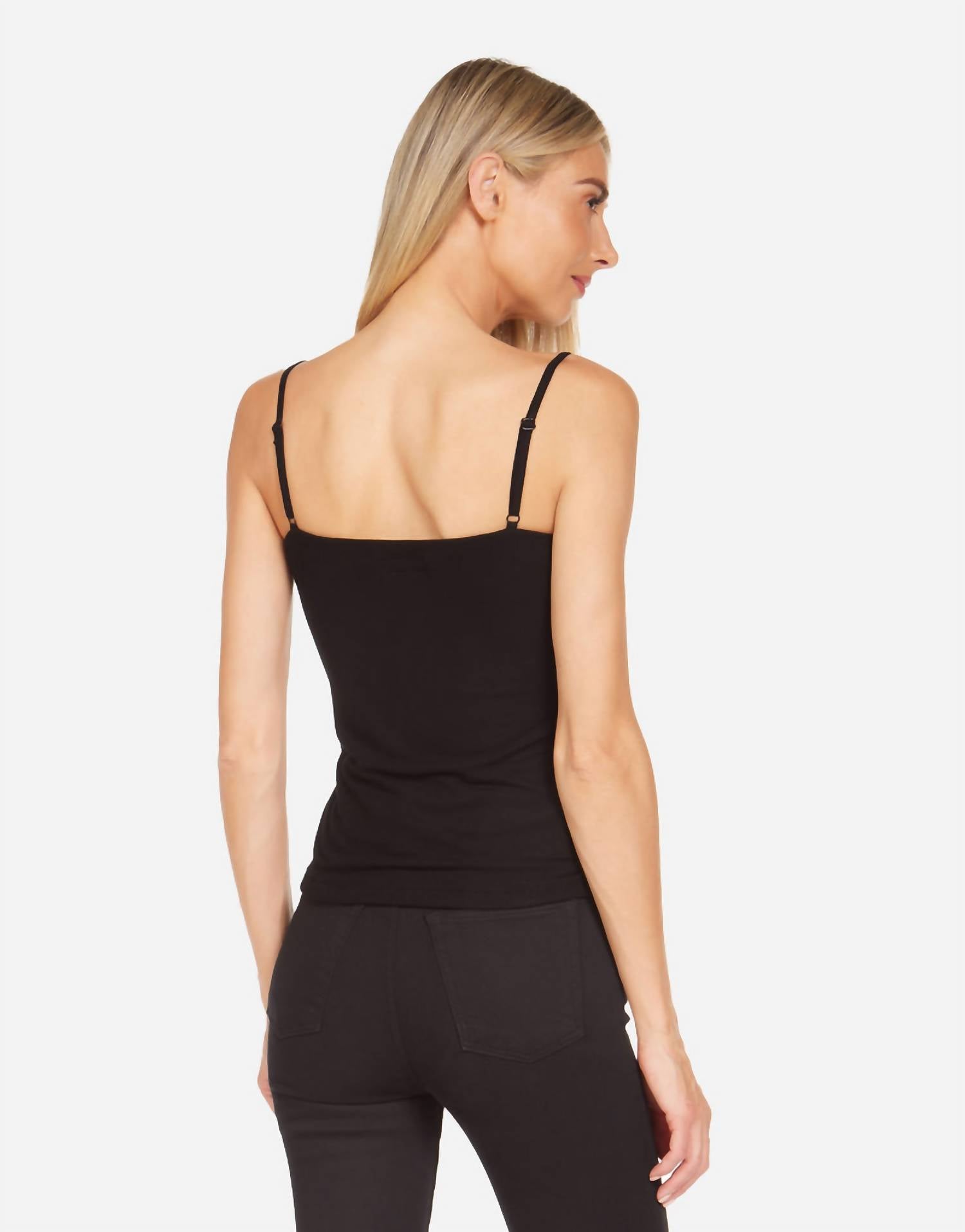 Michael Lauren - Lonza Spaghetti Cut Out Top