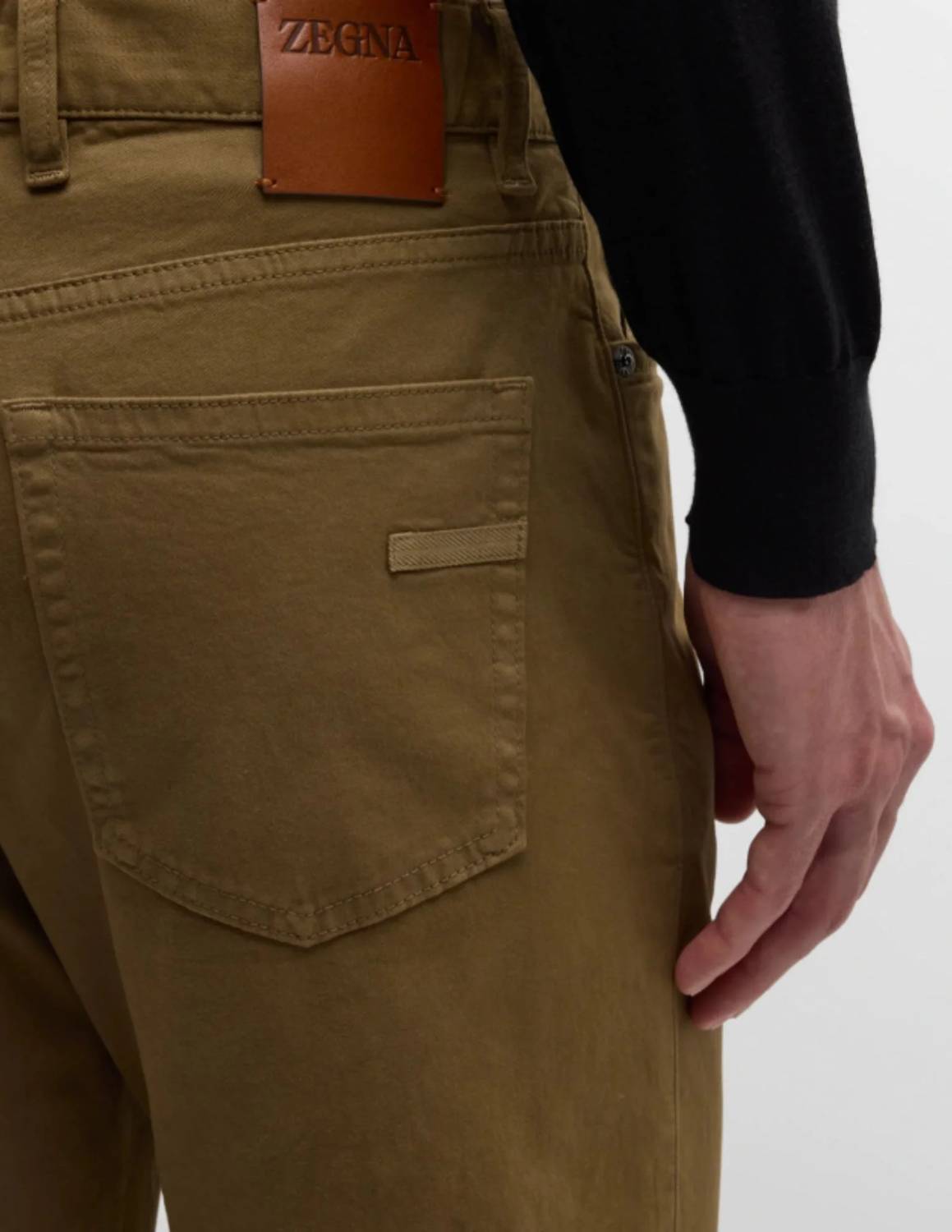 Zegna - Men's Cotton Stretch 5 Pocket Jeans
