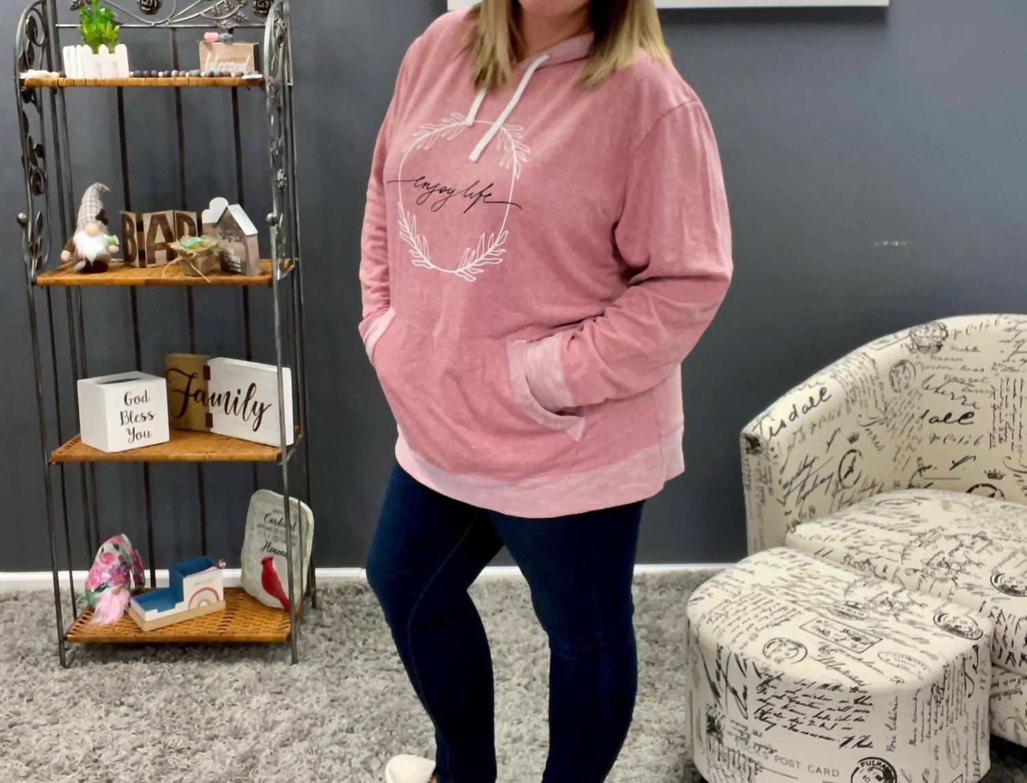 Oliver & Otis - Enjoy Life French Terry Hoodie