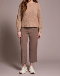 Tribal - Boucle Long-sleeve Crew Neck Sweater