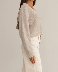 Z Supply - Fleur Cropped V-neck Cardigan