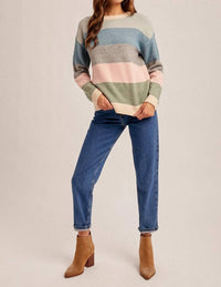 Hem & Thread - Fiona Colorblock Sweater