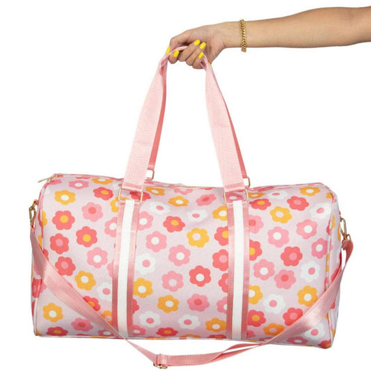 Katydid - Girl's Groovy Flowers Weekend Duffle Bag