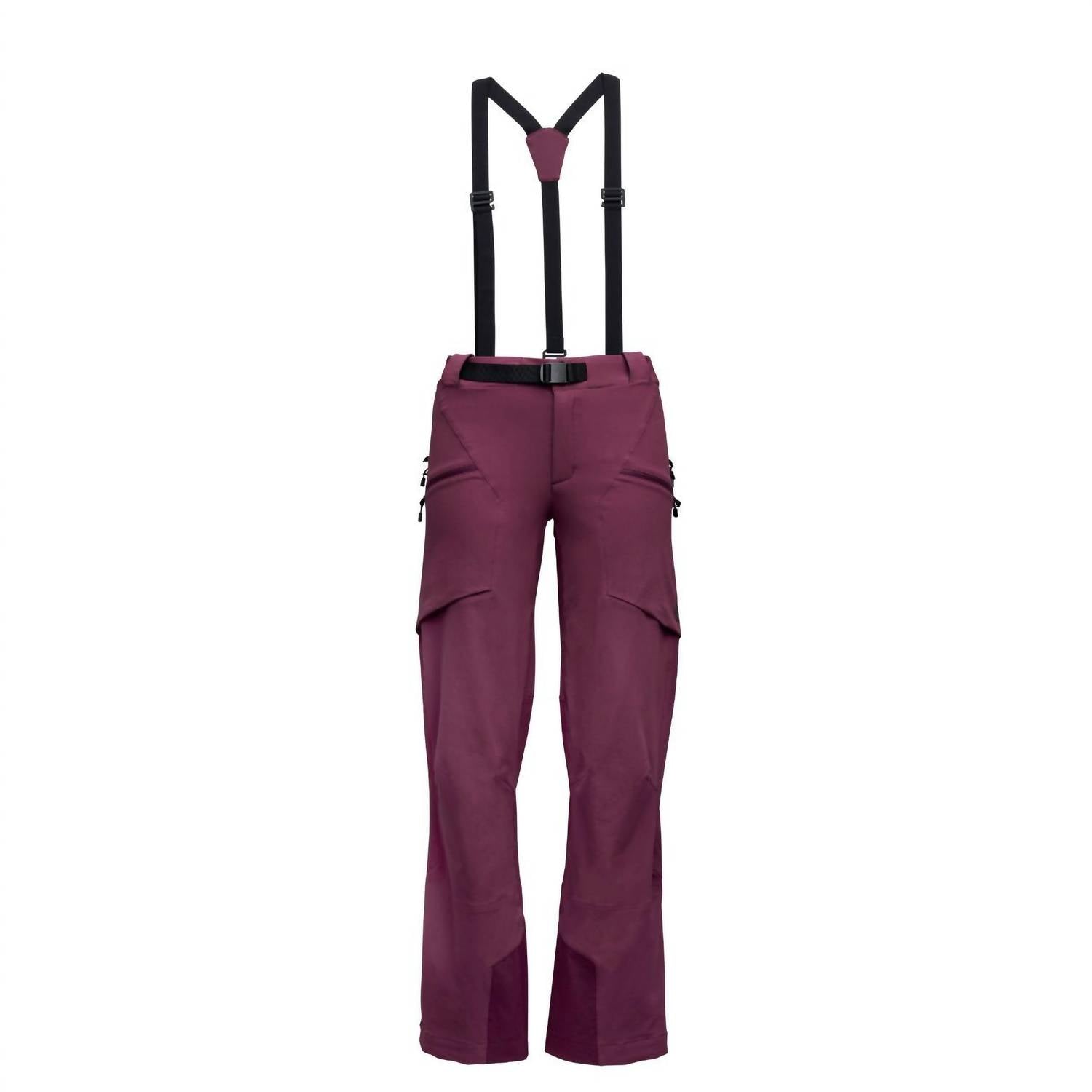 Black Diamond Dawn Patrol Hybrid Pants in blackberry - women's pants - view 5